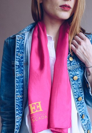 VINTAGE PINK SCARF