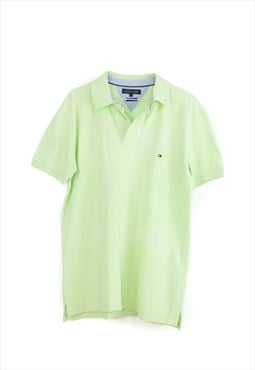 Vintage Tommy Hilfiger Polo Shirt in Green L