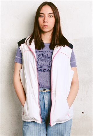 VINTAGE 90S PADDED GILET VEST