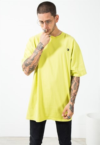 VINTAGE 90S CHAMPION SPORT T-SHIRT / S5114