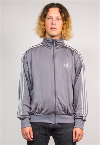 90'S ADIDAS FIREBIRD VINTAGE TREFOIL LOGO TRACKSUIT JACKET