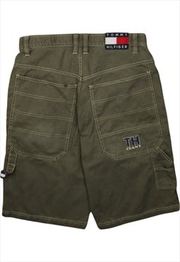 Tommy Jeans 90's Baggy Chino Shorts 32 Khaki Green