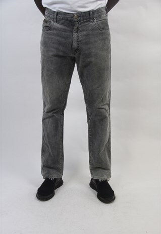 VINTAGE WRANGLER GREY CORD JEANS