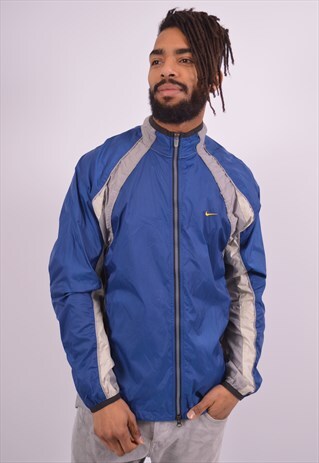 VINTAGE NIKE TRACKSUIT TOP JACKET BLUE