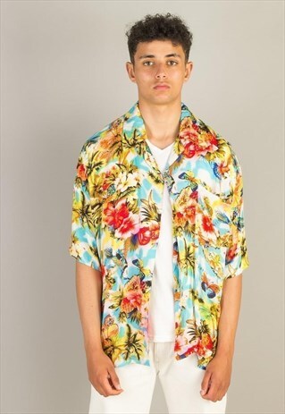 VINTAGE PATTERN SHIRT PTS495