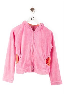 Vintage Etam  Sweat Jacket Plain Look Pink