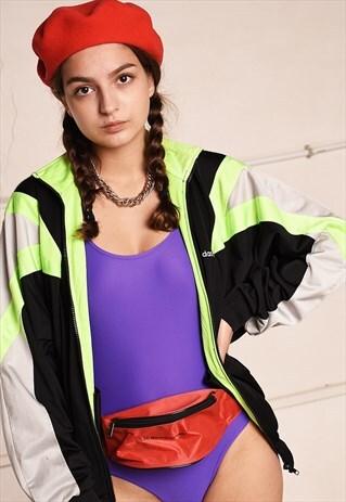 90'S RETRO ADIDAS SLOUCHY ATHLEISURE SPORTS JUMPER