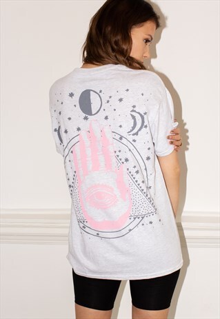 MYSTIC PALM ASH TEE