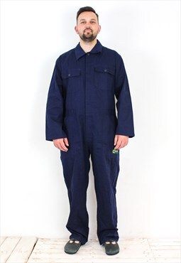 Vintage Workwear Sanfor Mens XL Jumpsuit Overalls Boilersuit