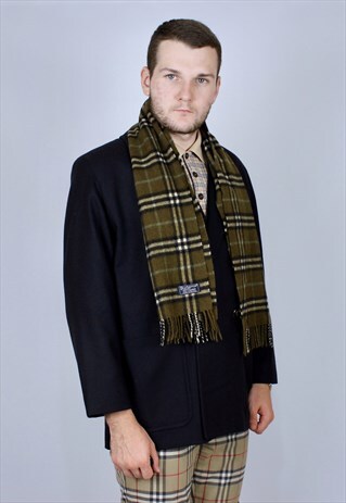 BURBERRY VINTAGE SCARF MEN RARE