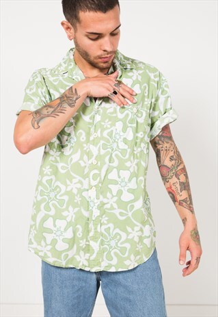 VINTAGE 80S HAWAIIAN SHIRT / S1776