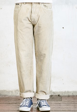 VINTAGE HUGO BOSS CORDUROY TROUSERS