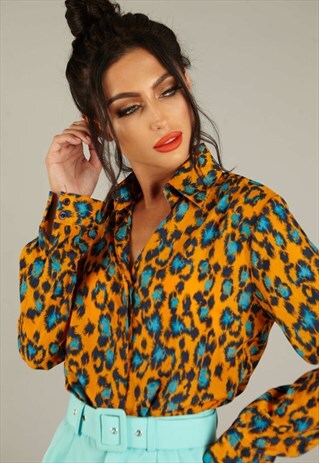 LEOPARD PRINT SHIRT