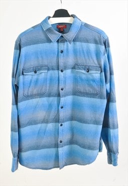 Vintage long sleeve shirt in blue