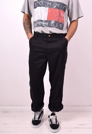 CARHARTT MENS VINTAGE TROUSERS W34 L30 BLACK 90S