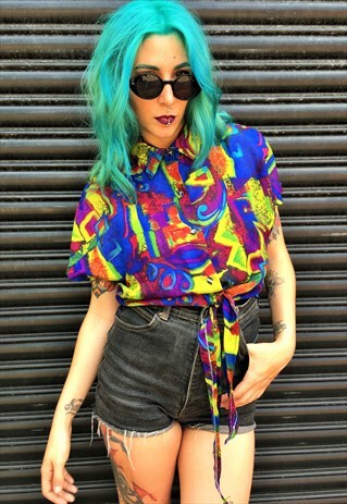 VINTAGE TIE UP TOP
