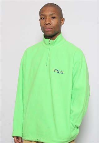 VINTAGE FILA MAGICLINE GREEN FLEECE