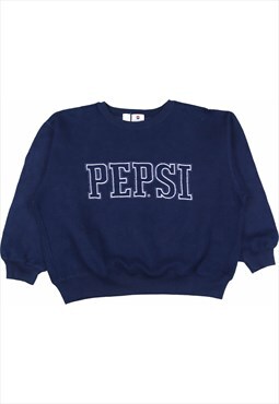 Vintage 90's Pepsi Sweatshirt Spellout Heavyweight Crewneck