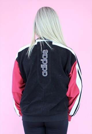 90S TREFOIL ADIDAS TRACKSUIT TOP JACKET