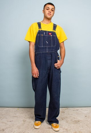 DICKIES DENIM DUNGAREES