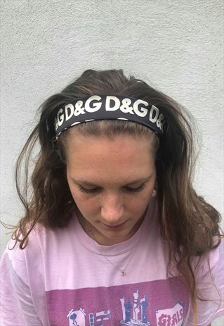 RE-WORKED DOLCE AND GABBANA HEADBAND