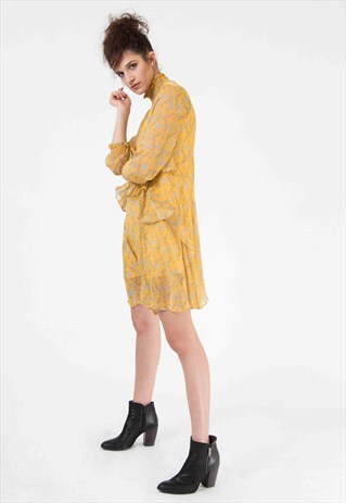 CARITA DRESS YELLOW