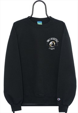 Vintage Champion UNCP Black Sweatshirt Mens