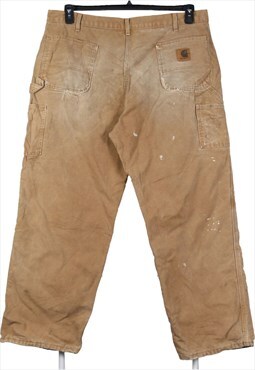 Carhartt 90's Cargo Carpenter Workwear Denim Trousers / Pant