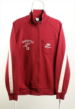 Vintage Nike Marshfield Zip up Fleece Lining Sweatshirt L