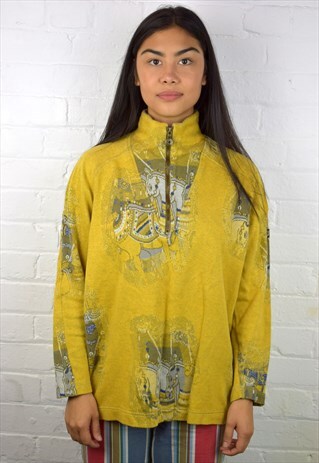 VINTAGE 90'S 1/4 ZIP SWEATSHIRT