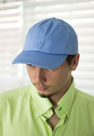 VINTAGE BLUE DAD CAP 90S X 3