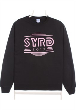 Port and Company 90's Syrd 2017 Crewneck Sweatshirt Small Bl