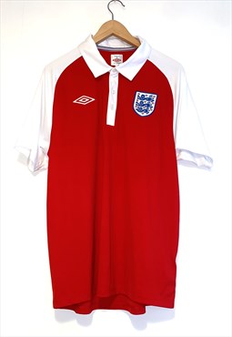 RARE England Umbro Football Soccer Training Jersey Shirt 