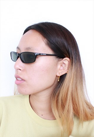 VINTAGE BLACK 90S STYLE SUNGLASS