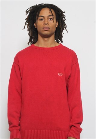 VINTAGE PAUL & SHARK HEAVY KNIT JUMPER