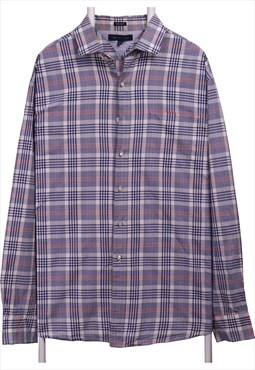 Tommy Hilfiger 90's Long Sleeve Button Up Check Shirt Large 