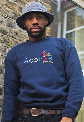 RETRO / 90'S / BLUE SWEATSHIRT