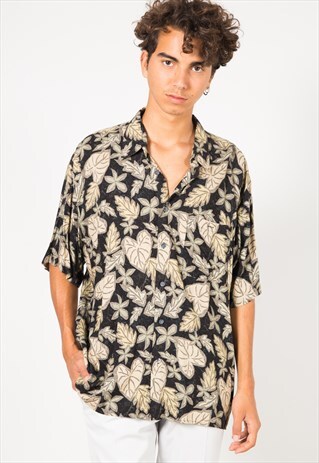 VINTAGE 80S HAWAIIAN SHIRT / S1548