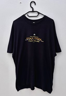 Vintage 1998 Screenstars Star Trek black T-shirt XL 