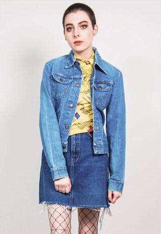 WRANGLER VINTAGE 70'S BLUE DNEIM JACKET