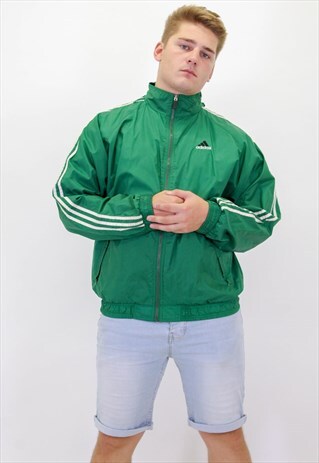 VINTAGE ADIDAS JACKET IN GREEN
