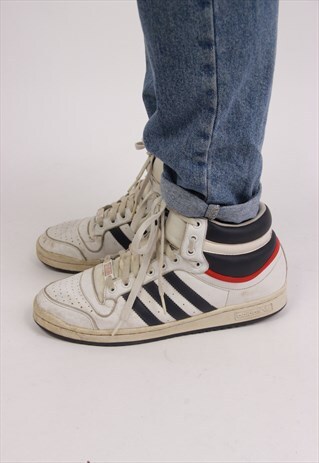 VINTAGE ADIDAS LEATHER TRAINERS