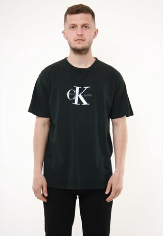 90S VINTAGE CALVIN KLEIN OLDSCHOOL T-SHIRT 14231