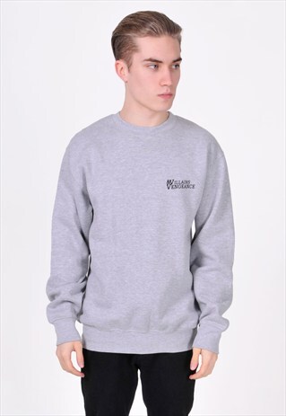 GREY LOGO (BLACK) SWEATSHIRT