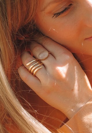 HANDMADE SPIRAL RING