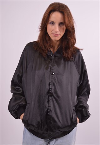 VINTAGE MARTIAL ARTS CLUB BOMBER JACKET BLACK