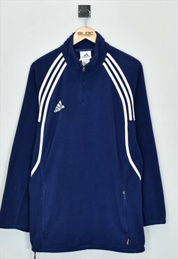 Vintage 1990's Adidas Fleece Blue XLarge
