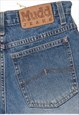 VINTAGE MUDD JEANS STONE WASH 1990S DENIM SHORTS - W25 L3