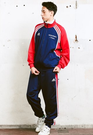 VINTAGE 90S ADIDAS TRACKSUIT SET