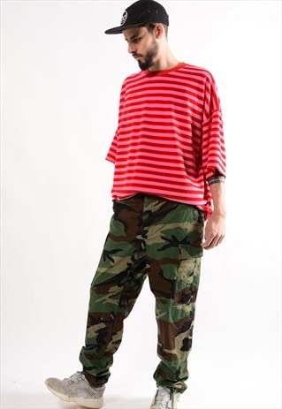 VINTAGE CAMO TROUSERS